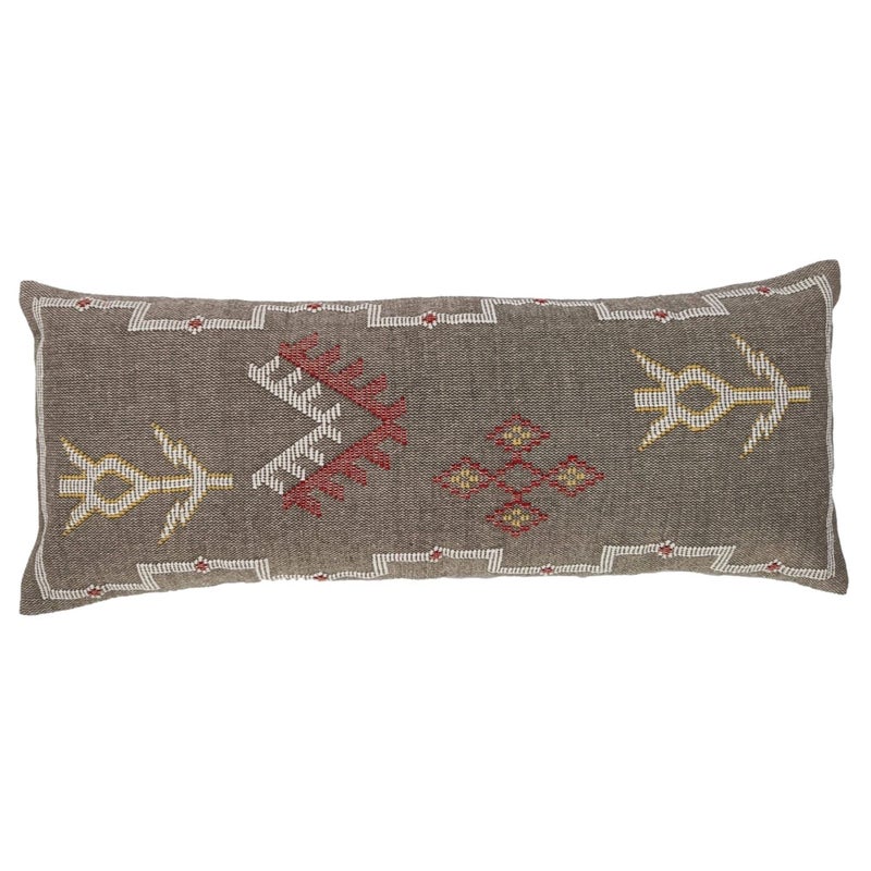 Trade Star Sabra Kilim Lumbar Pillow Cover Premium Quality Farmhouse Back Rest Pillow Cover Luxurious Handwoven Throw Pillow Case Bedding Pillow Cases for Housewarming Gifts 14 x 36 Inches - Image 1