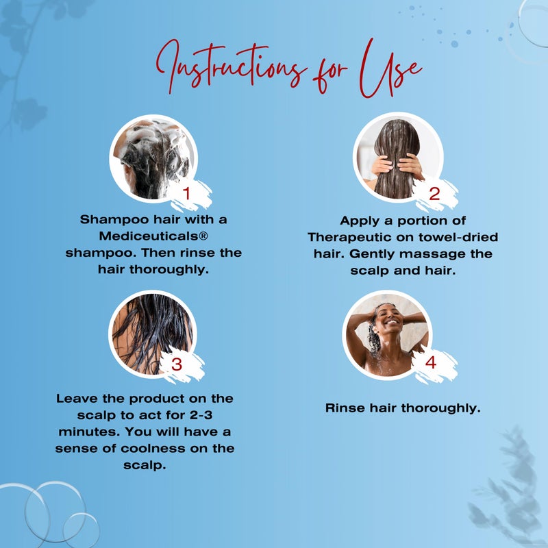 Mediceuticals Therapro Therapeutic Scalp Rinse 33.8 Fl Oz - Image 4