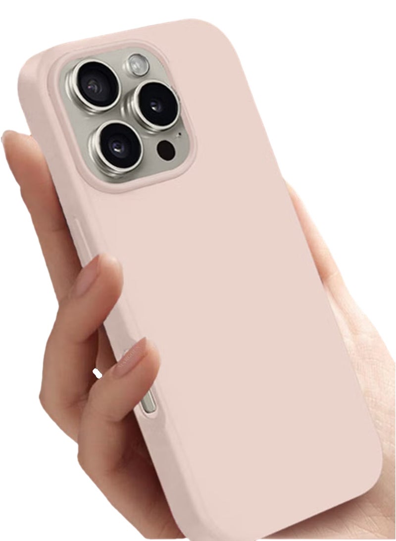 (لـ iPhone 16 Pro) غلاف، غلاف سيليكون رفيع، مغطى بالكامل مضاد للخدش ومقاوم للصدمات - Image 2