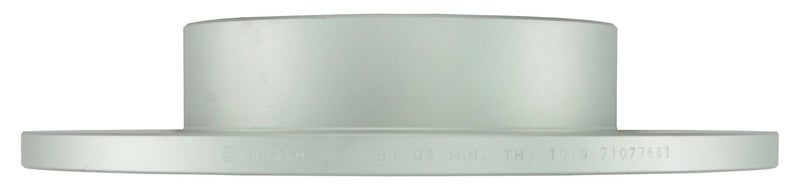 BOSCH 53011410 QuietCast Premium Disc Brake Rotor - Compatible with Select Audi A3; Volkswagen Jetta, Rabbit; REAR - Single - Image 3