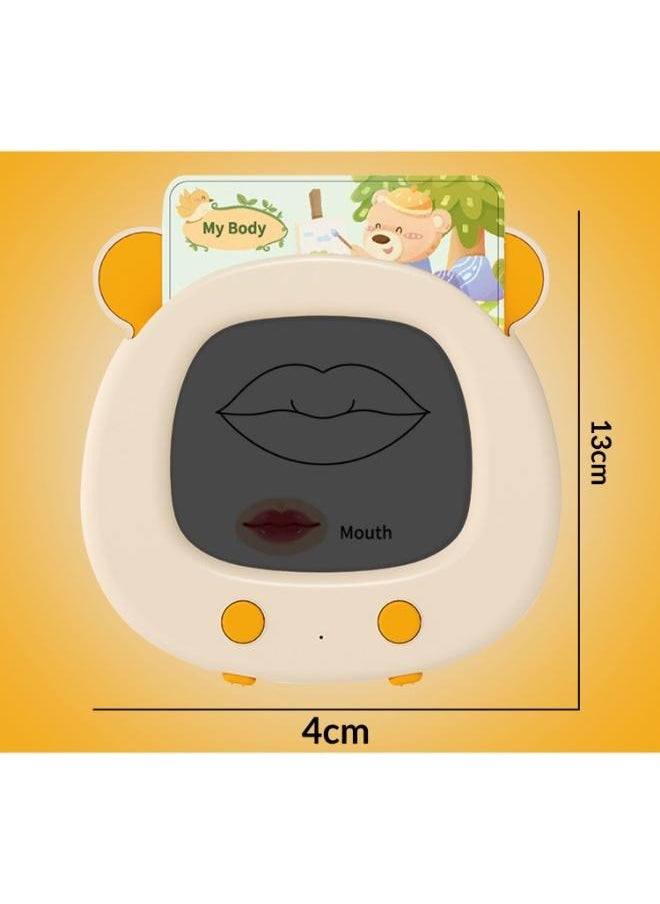 Eoptify - Talking Flash Cards Learning Toy with Sound Effects, Educational Learning Machine with 40 Cards for Toddlers flashcards kids - Image 1
