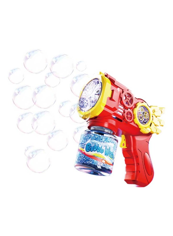 12-Hole Automatic Light-Up Bubble Gun for Kids – Electric Bubble Blaster Toy for Outdoor Summer Fun - Image 2