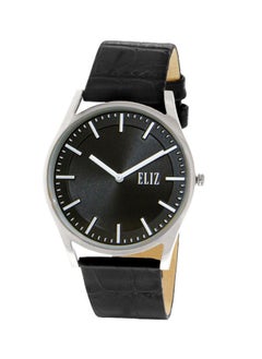 eliz Leather Strap Analog Wrist Watch ES8711G1SNN - 39mm - Black  - Image 1