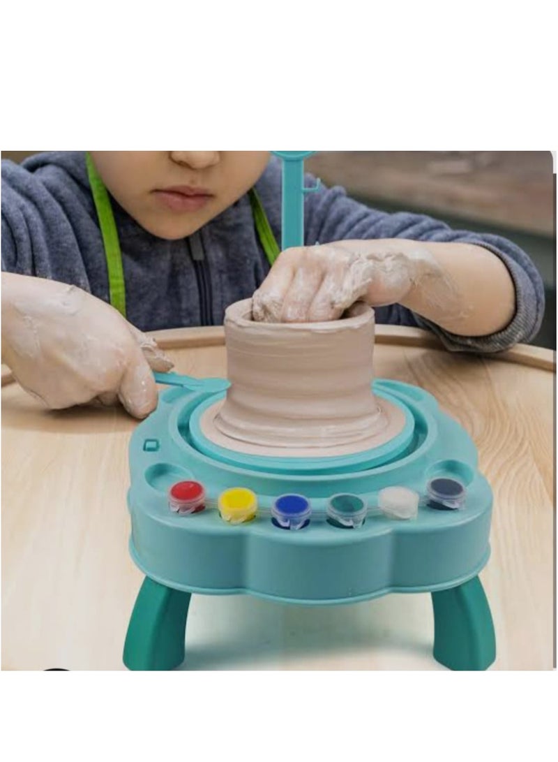 طقم عجلة فخار للأطفال والكبار - Image 4