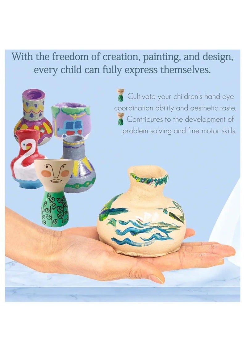 طقم عجلة فخار للأطفال والكبار - Image 5