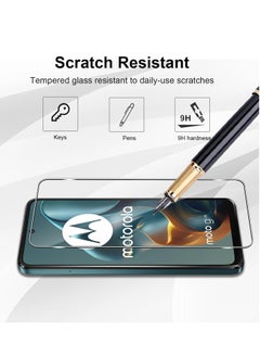 Houmt Motorola Moto G05 Tempered Glass 9H Hardness Full Covered Crystal Clear Glass With 3-Pack Anti-Fingerprints Screen Protector For Motorola Moto G05  - Image 2