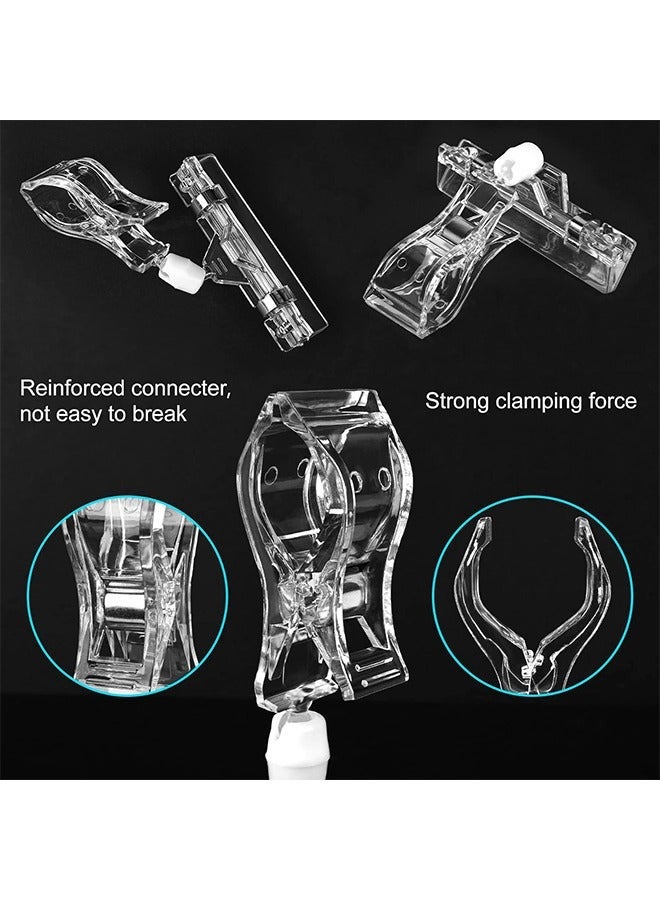 مشابك عرض المنتجات (10 قطع) - مشابك عرض المنتجات، مشابك بطاقات الأسعار، حاملات بطاقات الأسعار الشفافة، مشابك عرض المنتجات، مشابك عرض البطاقات الورقية، حوامل ترويجية، حوامل للمراكز التجارية - Image 3