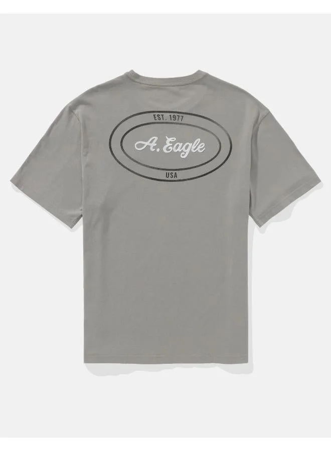 American Eagle AE Elevated Logo Graphic T-Shirt