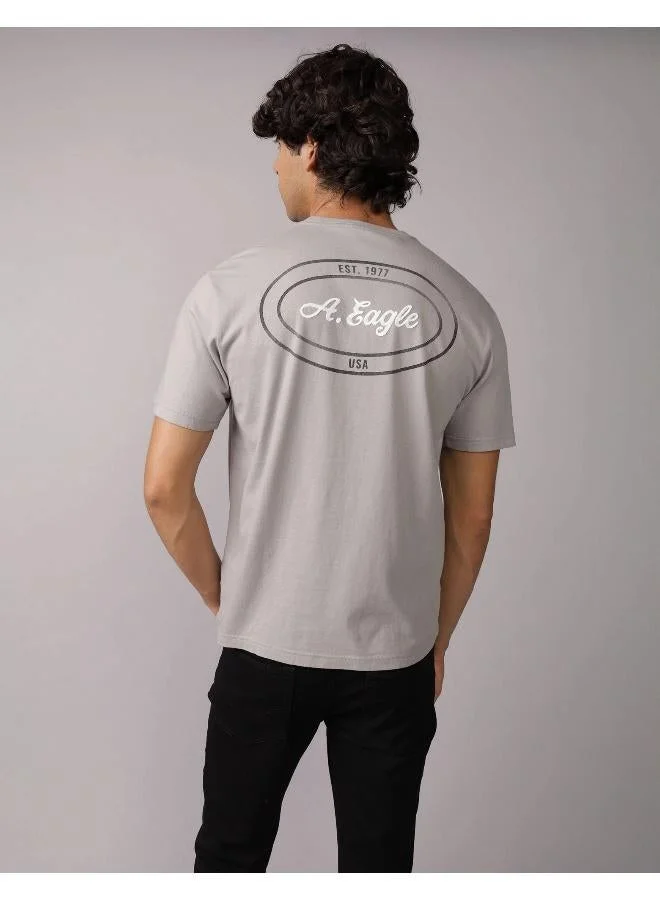 American Eagle AE Elevated Logo Graphic T-Shirt