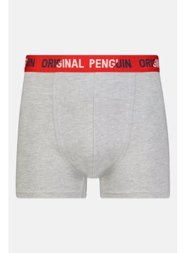 Original Penguin Men 3 Piece Brand Logo Trunks, Multicolor  - Image 5