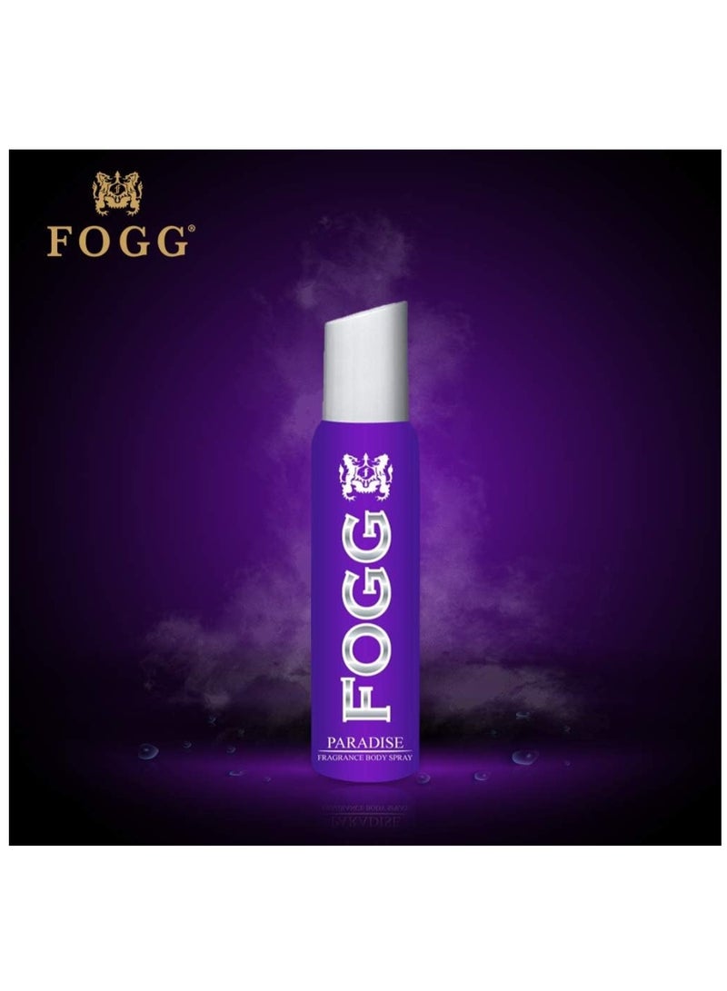 FOGG Paradise Fragrance Body Spray for Women (120ml) - Long-Lasting Fresh Floral Scent - Image 3