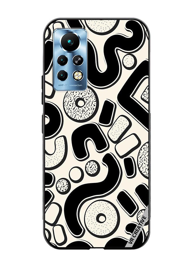 VR CREATIVE Protective Case Cover For Infinix Note 11 Pro Donuts Design  Multicolour - Image 1