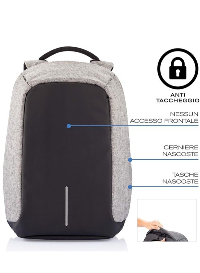 NEW Original Anti-Theft Laptop Backpack – Slash-Resistant, Waterproof, with 15.6″ Laptop & 9.7″ Tablet Compartment – Secure, Stylish, and Functional Travel Backpack - Image 3