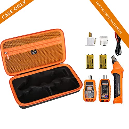 Aproca Case Compatible with Klein Tools ET310 AC Circuit Breaker Finder & 80016 Circuit Breaker Finder Tool Kit & RT250 GFCI Outlet Tester, Portable Storage Bag for Accessories (Case Only) - Image 5