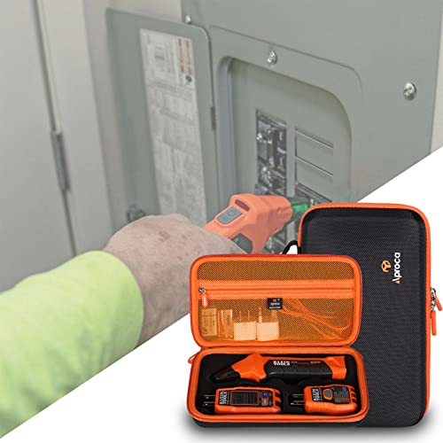 Aproca Case Compatible with Klein Tools ET310 AC Circuit Breaker Finder & 80016 Circuit Breaker Finder Tool Kit & RT250 GFCI Outlet Tester, Portable Storage Bag for Accessories (Case Only) - Image 4