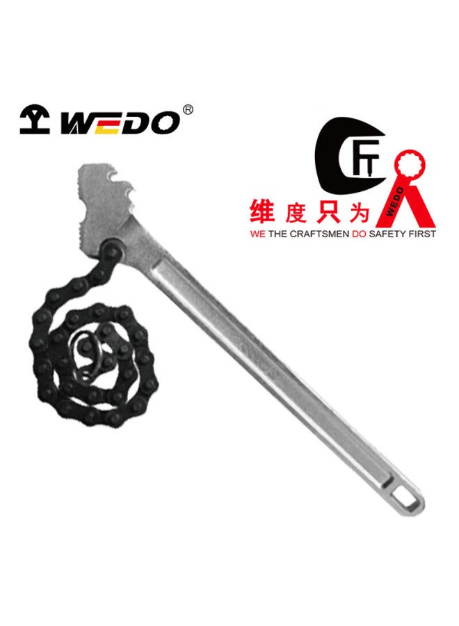 Wedo 12-inch Chain Wrench Filter Wrench (german Standard Industrial Grade) 300mm Wd310-12/pc - Image 1