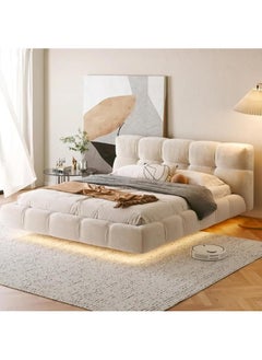 Poppins Home Luxurious Italian Solid Wood King Size Bed  Elegant & Durable Design, Premium Craftsmanship (Multiple Sizes Available, Mattress Not Included) (200x200cm)  - Image 5