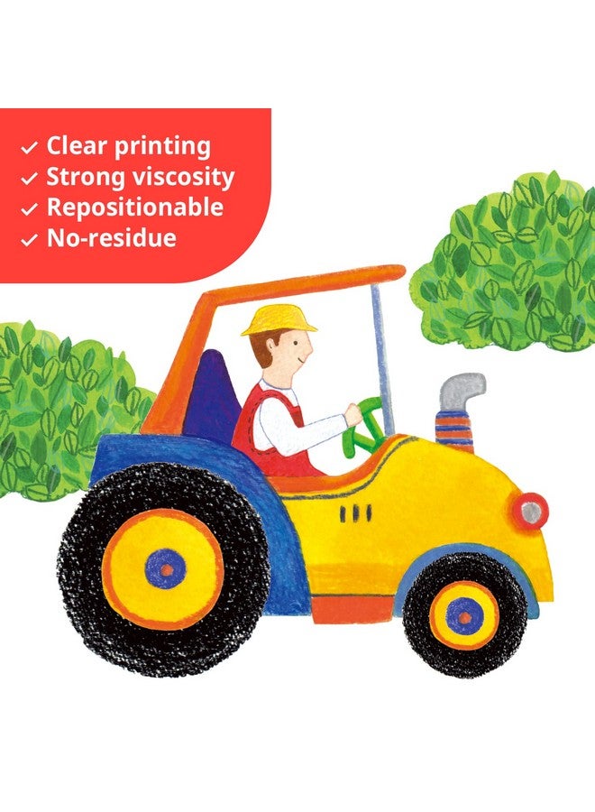 Decowall Sg22107 Construction Transportation Wall Decals Car Truck Tractor Road Stickers For Kids Boys Living Room Decor Bedroom Playroom Nursery Peel And Stick Removable - Image 4