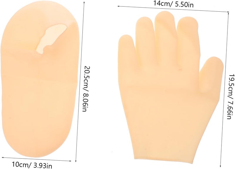 Classic modern blend design Ipetboom Moisturizing Gloves and Socks Set Gel Hydration Treatment for Dry Cracked Hands and Feet Deep Penetration Spa Care for Soft Skin for Overnight Use Local & cross border ship compatible Upgraded simple practical design Ventilated design Classic practical design Various color options Globally popular universal design Practical experience crafted Dense material Tiered cost purchase alternatives Extra part combo compatible Water rust proof Flexible varied design Batch consistent craftsmanship All condition fit Longevity upgraded craftsmanship Affordable trusted craftsmanship Salt resistant coating Freeze crack proof Transit damage prevent build Multi-use qualified quality Safe silicone build All space matching look Wet anti slip Fine polished finish - Image 2