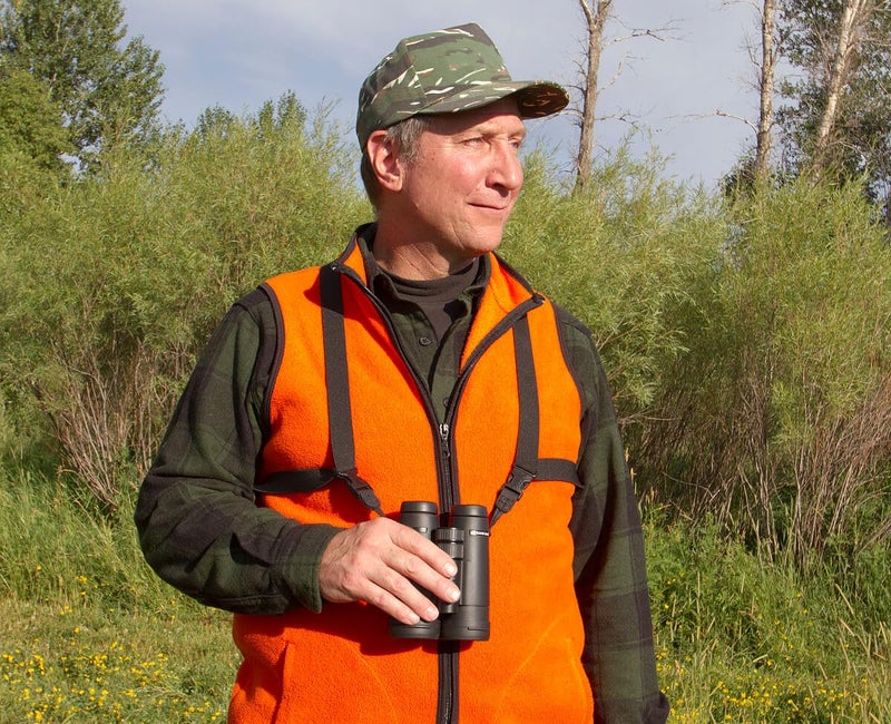 OP/TECH USA Bino/Cam Harness with Quick Release â€“ Dual Camera Shoulder Strap â€“ DSLR Camera Strap â€“ Binocular Harness for Hiking â€“ Elastic,Black - Made in USA - Image 5