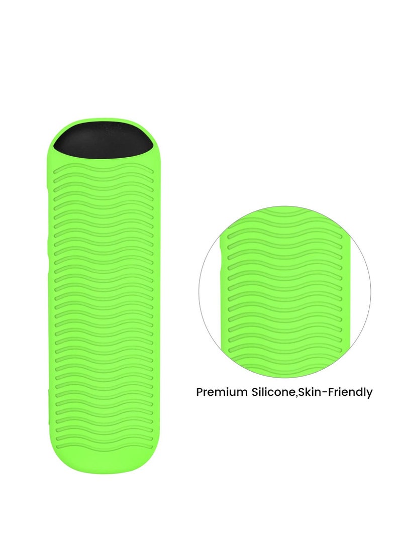 Glowing Remote Cover for Roku Voice Remote RCA1R 2023 New Slip-Resistant Silicone Control Case with Lanyard (Green) - Image 5