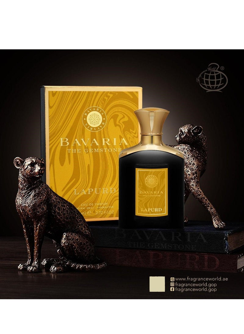 فراجرانس وورلد - فريجرانس وورلد - بافاريا ذا جيمستون لابورد - أو دو بارفان - عطر للرجال، 80 مل - Image 1