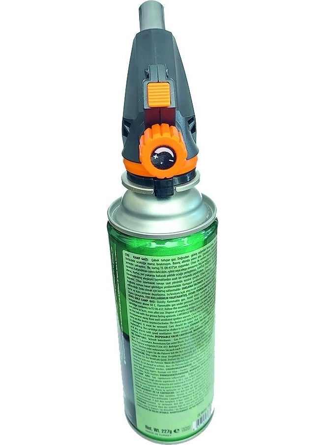 BYR - 3 Cartridge Lighter Torch Set - Turbo Tourch Camping Picnic Torch Set [ tek] - Image 1