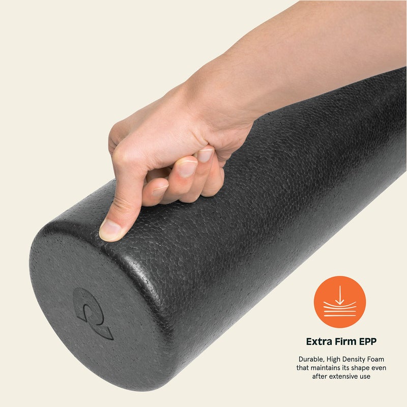 Retrospec Relief Foam Roller for Physical Therapy, Massage & Recovery - High-Density EPP Round Exercise Tool for Pilates, Yoga & Post-Workout Muscle Relief - Durable Fitness Equipment - Image 5