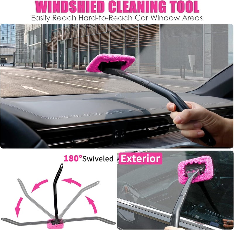 Viewsun 20-Piece Car Cleaning Kit with Drill Brushes and Accessories - Image 4