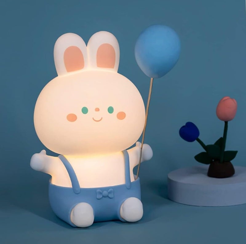 Desidiya® Small Bunny Rechargeable Silicone Night Lamp - Rabbit Night Lamp, Kids Night Light, Nursery Decor, Birthday Gift, Silicone LED Light - Image 4