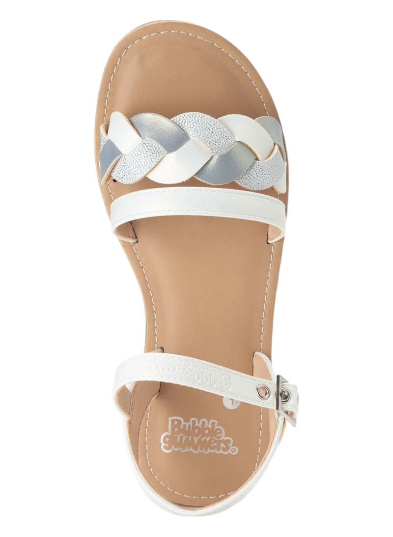 Bata Applique Details Ankle Strap Sandals