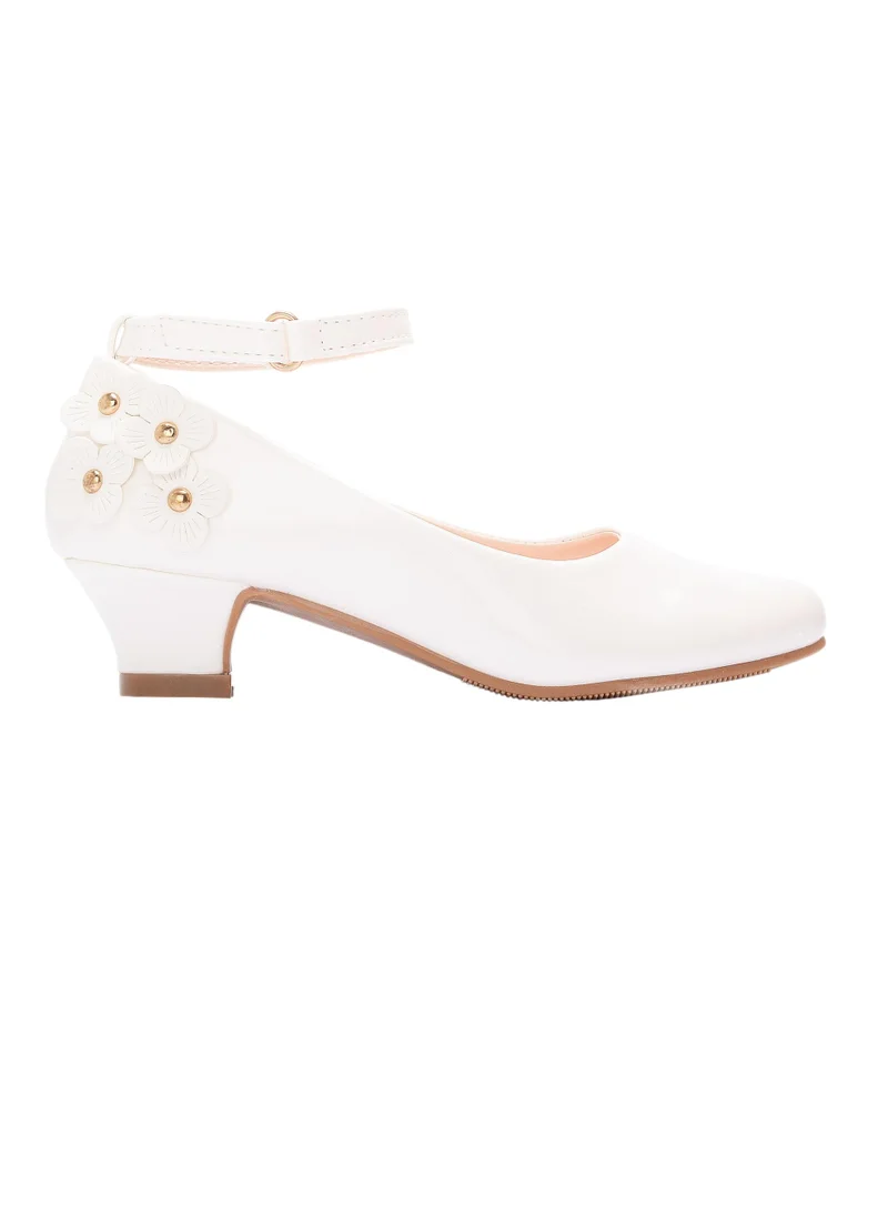 Bata Applique Details Ankle Strap Sandals