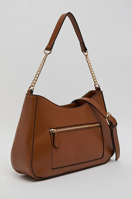 أر أند بي Solid Shoulder Bag