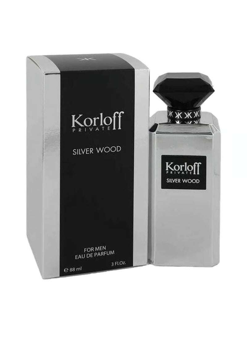 KORLOFF Private Silver Wood EDP 88ml - Image 2