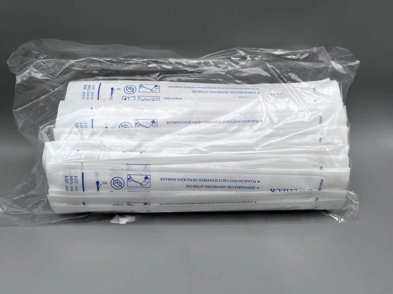 DWCHECK 50 Pack Nasopharyngeal Collection Flocked Nasal Swab,Nasal Swabs Sterile Individually Wrapped, 80mm Break Point, Nylon Flocked Tip - Image 3