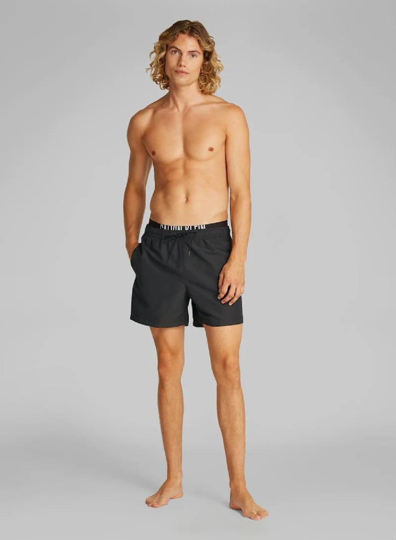 Calvin Klein Jeans Double Waistband Swim Shorts - Intense Power