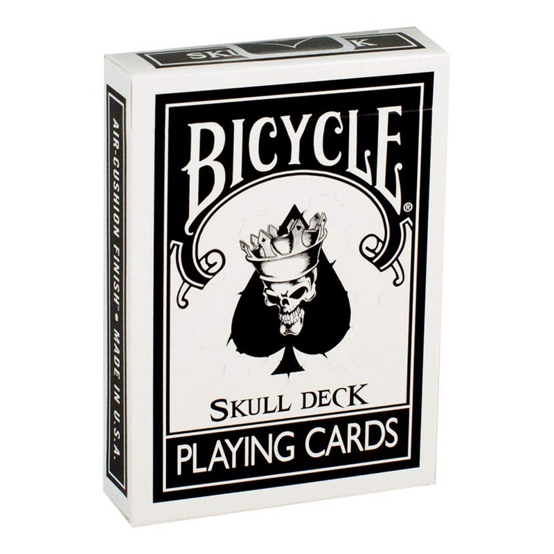 MAGIC MAKERS Bicycle Skull Deck Playing Cards with 4 Bonus Magic Cards - Image 4