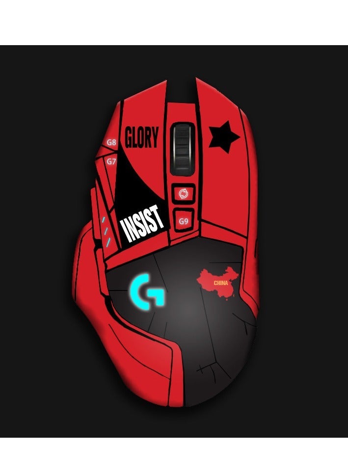 All Models Of Logitech G502 Wired/Wireless Mouse Protective Film, PVC Frosted Mouse Anti Slip Film,Preventing Hand Sweating, Anti Slip, Perfectly Fits The Mouse 