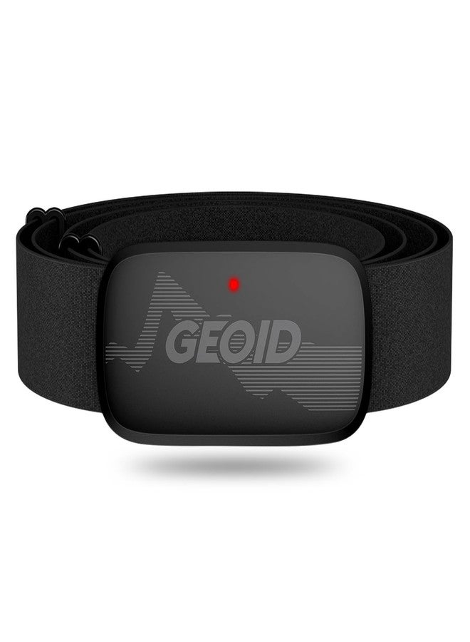 GEOID جهاز مراقبة معدل ضربات القلب GEOID HS500، حزام صدر مزود بمستشعر لمعدل ضربات القلب، يدعم بروتوكول ANT+/Bluetooth، متوافق مع تطبيقات iOS/Android - Image 1