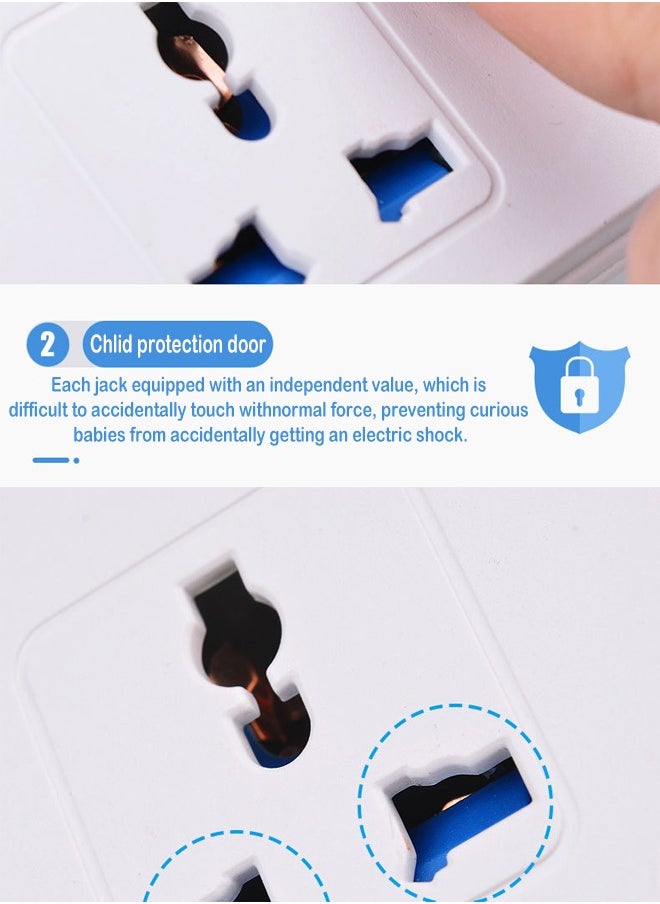 ZCM-HAPPY - Ultimate Power Hub Multi-Purpose Strip with USB Sockets - Image 1