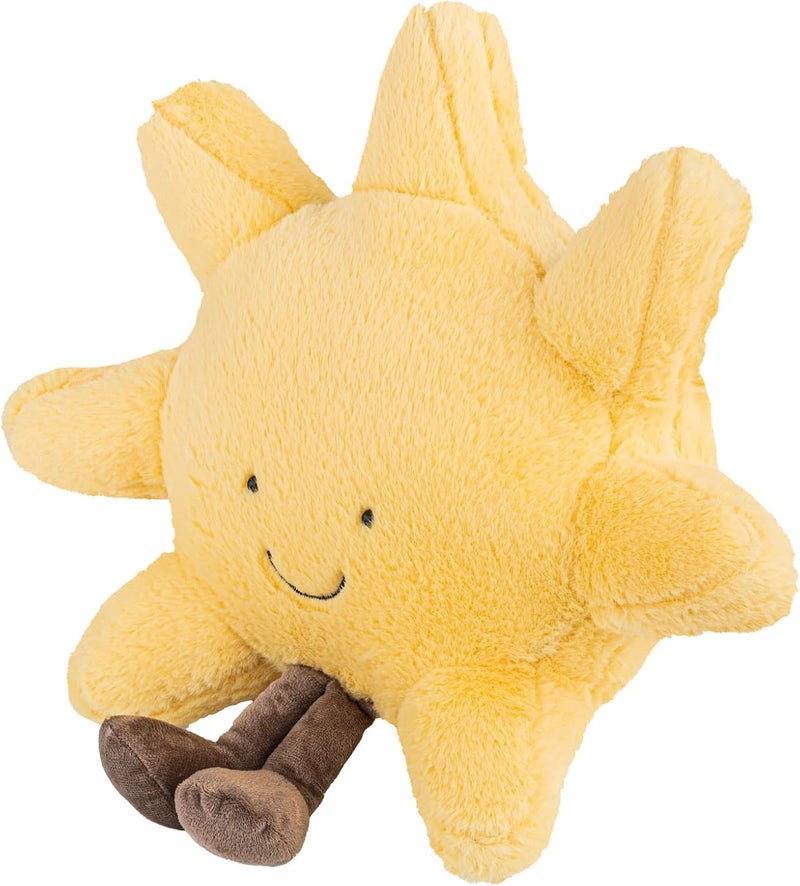 Sun Plush Toy, Sunshine Stuffed Animal, Smiling Fun Filled Sun Pillow, Sunshine Animal Pillow Soft Plush Toy for Children's Birthday Gift 18" - Image 1