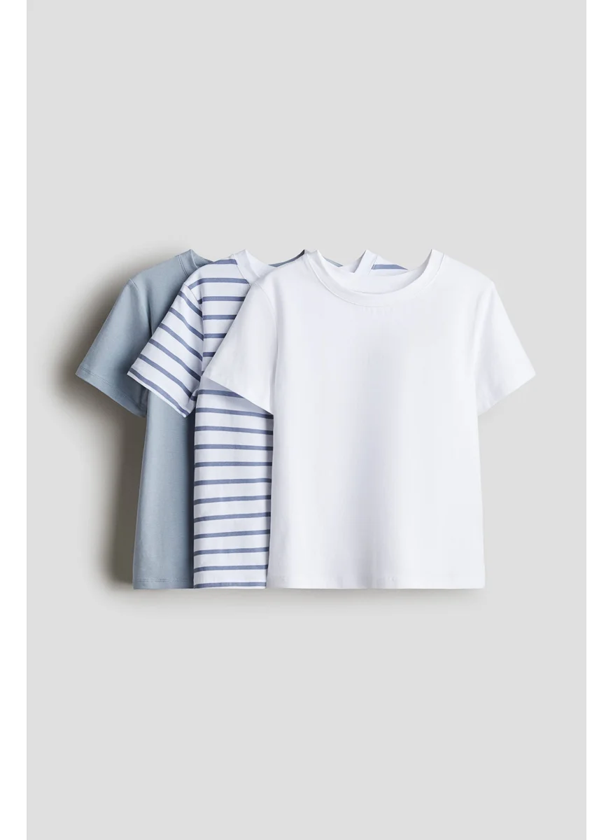 H&M 3-Pack Cotton Tops