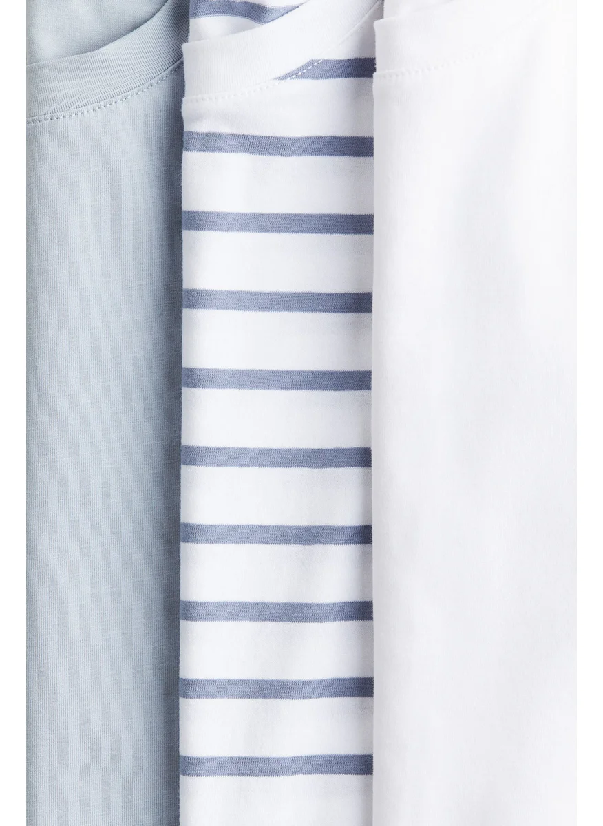 H&M 3-Pack Cotton Tops