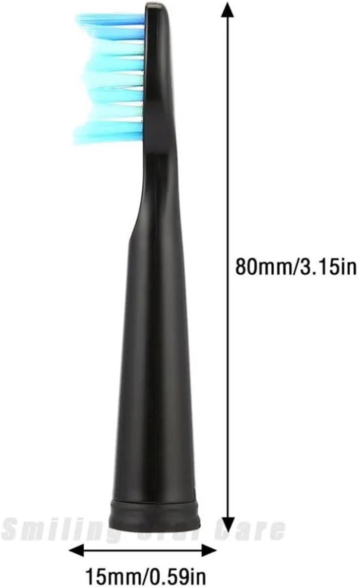 10/20 قطعة رؤوس فرشاة أسنان كهربائية، متوافقة مع SEAGO SG899/SG507/SG610/SG659/SG917/E1/E2/E3 رأس فرشاة شفط بديل (أصفر) - Image 5