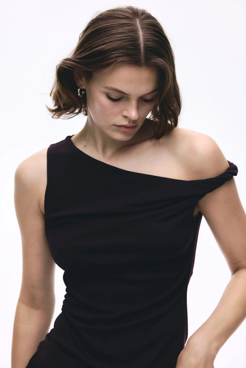 H&M One-shoulder top