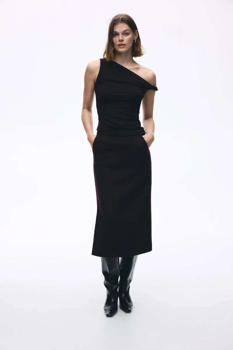 H&M One-shoulder top