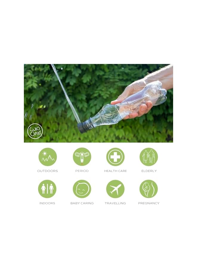 The Bros بيديه بروز المحمول للمرحاض أو السفر. شطاف محمول متوافق مع كل زجاجة. سري، بيئي، صغير، لكبار السن، رشاش، بيولوجي، شخصي، محمول باليد (1، أسود) - Image 2