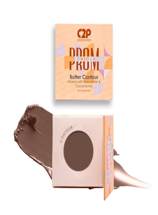 C2P PROFESSIONAL MAKEUP C2P Pro Cream Contour Palette For Women | Bronzer For Face Makeup | Long Lasting Blendable and Buildable Formula with Matte Finish | Infused with Shea and Cocoa Butter - 4g (Warm Brown Taupe 03) - Image 1