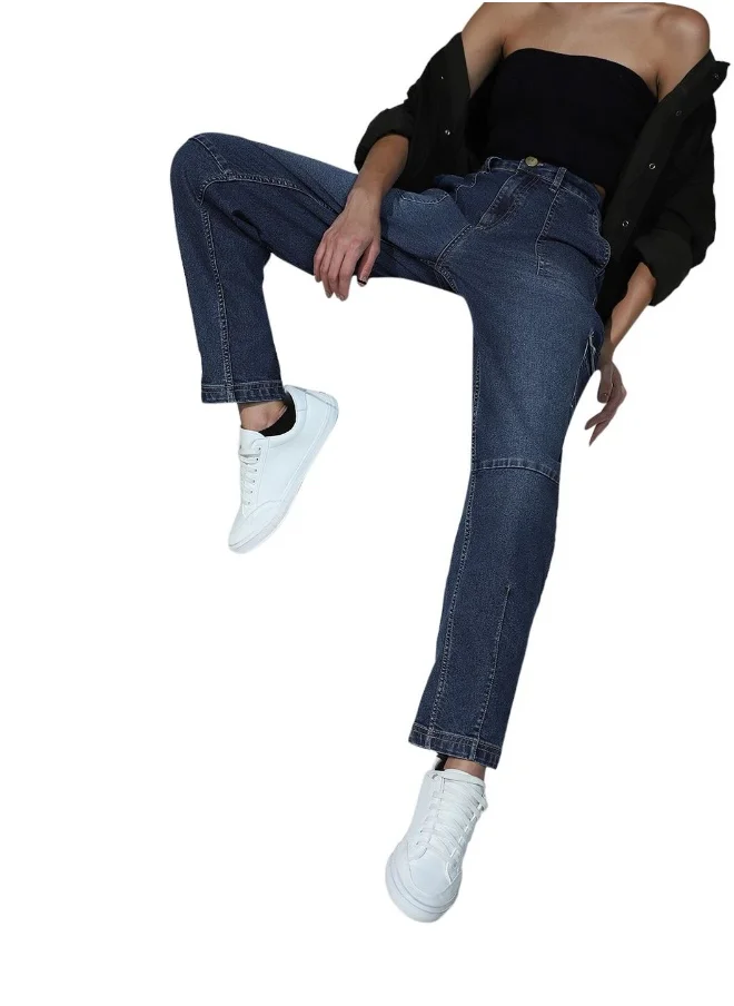 Hubberholme Mid Blue Jeans For Women