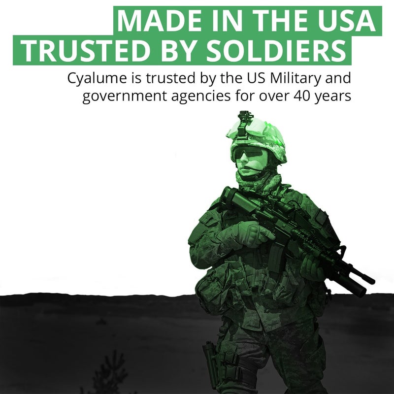 Cyalume Military Grade 6” Green SnapLight Emergency Glow Sticks - 12 Hour Duration, Bulk Pack of 10 - Image 5